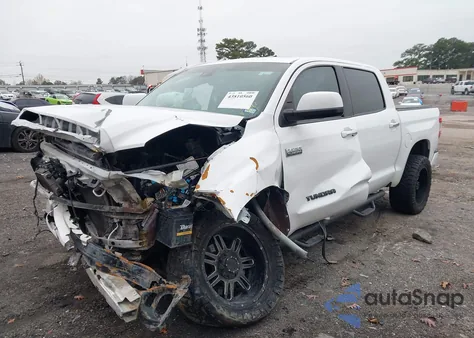 2020 Toyota Tundra Platinum из США, поврежденный, VIN 5TFAY5F18LX888468